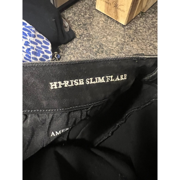 New American Eagle Super Super Stretch Hi-Rise Slim Flare Jeans - Picture 6 of 8